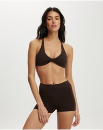 Cotton On Body Active - Ultra Soft Twist Front Crop