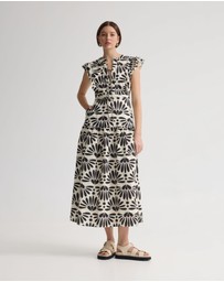 Oxford - Willa Geo Print Dress