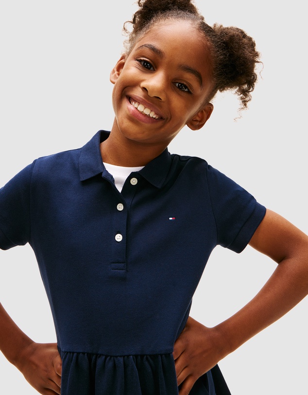 Tommy Hilfiger - Short Sleeve Polo Dress - Teens