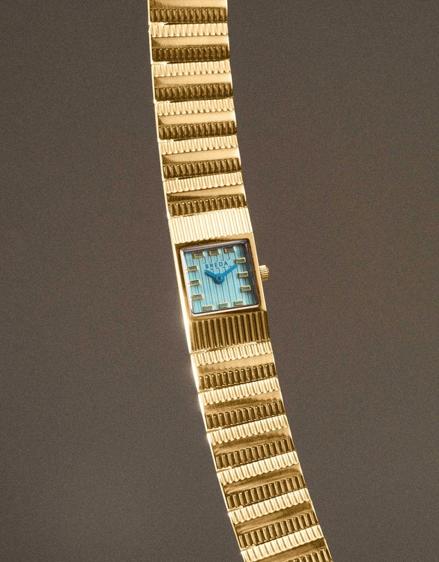 Breda - Groove Metal Bracelet Watch, 16MM
