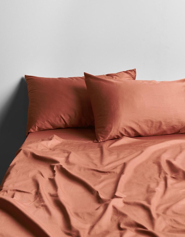 Aura Home - Halo Organic Sateen Sheet Set
