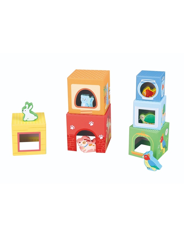 Bello - Stacking Cubes With Pets