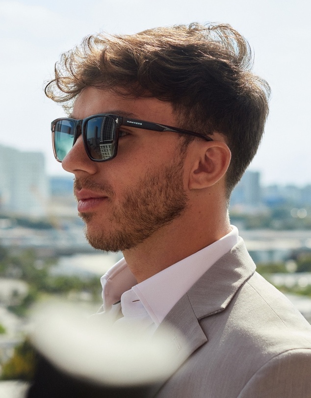 Hawkers Co - HAWKERS - Dust Brown PIERRE GASLY  Sunglasses for Men and Women UV400