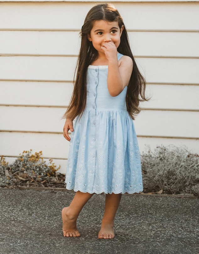 Bebe by Minihaha - Zara Embroidered Dress - Kids