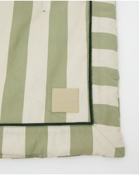 Phile - Striped Play Mat – Green