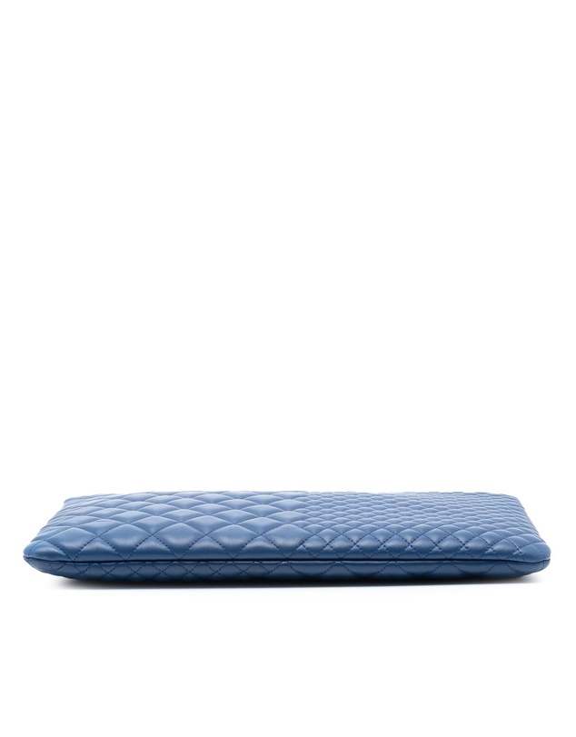 Pre-Loved by Azura Reborn - Pre-Loved CC Bi Quilted Lambskin O Case Clutch