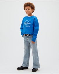 Calvin Klein Jeans - Boys Monologo Terry Sweatshirt