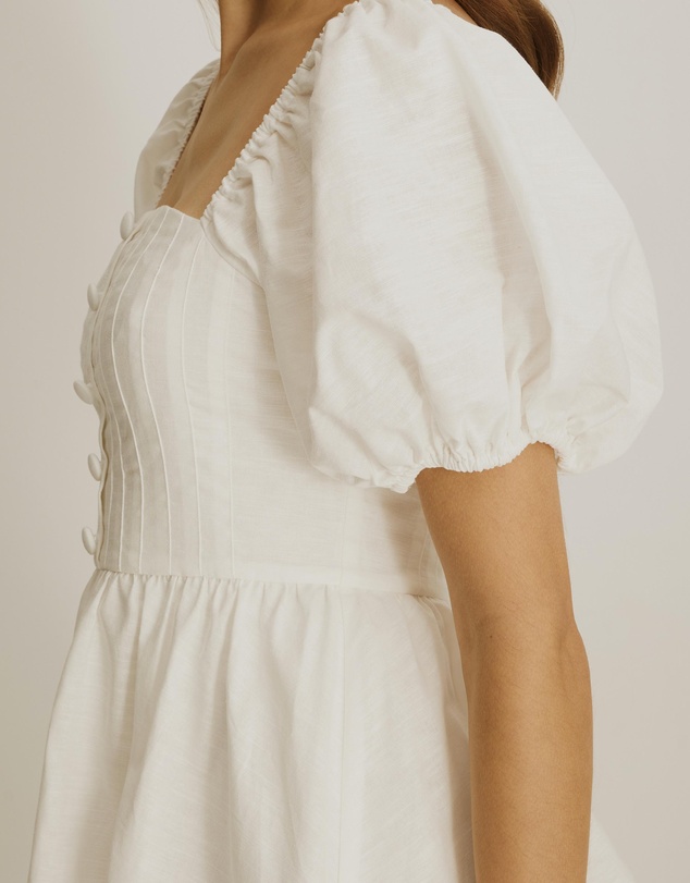 Atmos&Here - Bobbie Puff Sleeve Mini Dress