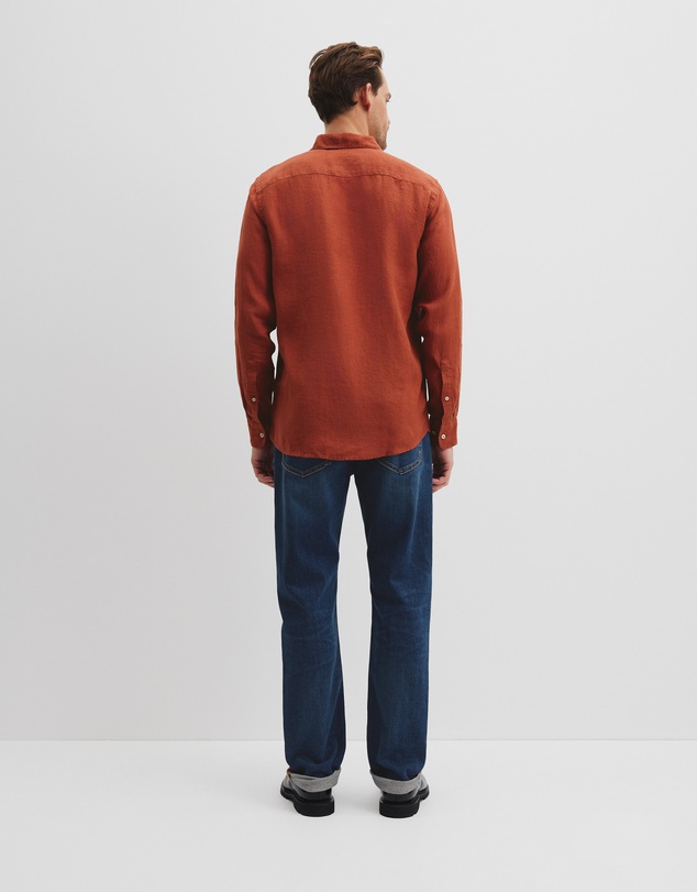 Country Road - Organically Grown Linen Regular Fit Shirt