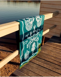 The Somewhere Co - My Own Muse Premium Beach Towel