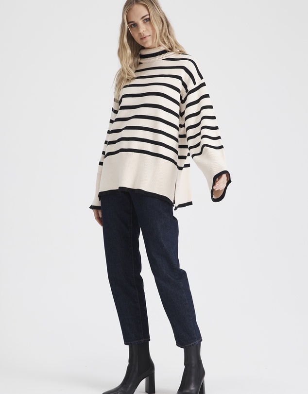 Everly Collective - Hudson Striped Knit