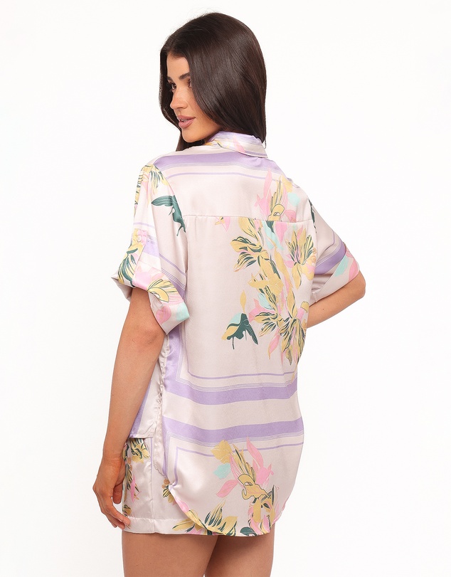 Petal & Pup - Lara Shirt - Lavender Print