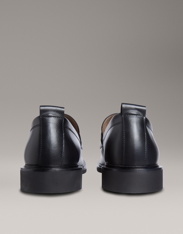 Calvin Klein - Square Leather Loafers