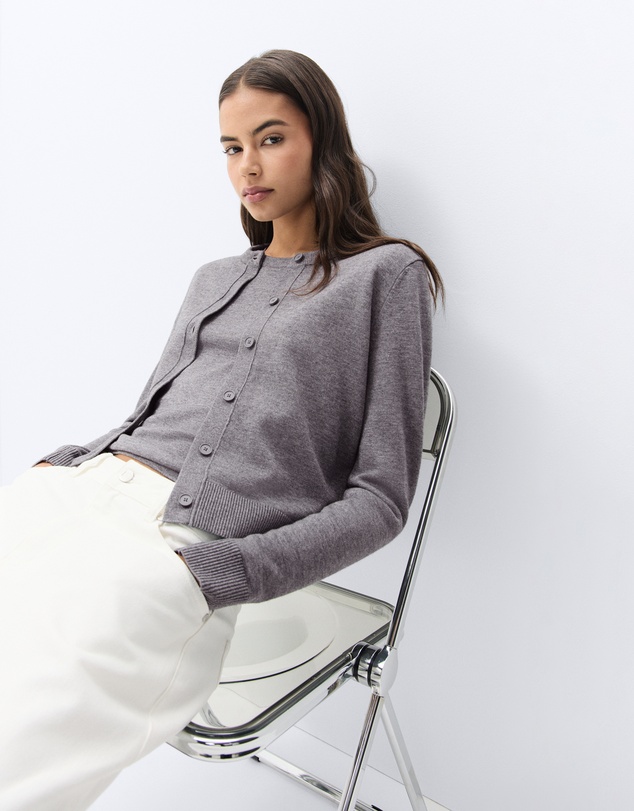 UNISON - Fine Knit Cardigan