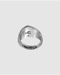 Haze & Glory - ICONIC EXCLUSIVE - Ring Triangle Trinity Signet 925 Sterling Silver