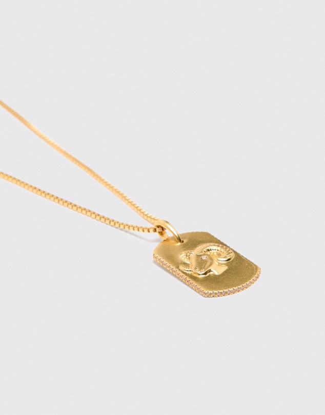 Maje - Astro Plaque Necklace