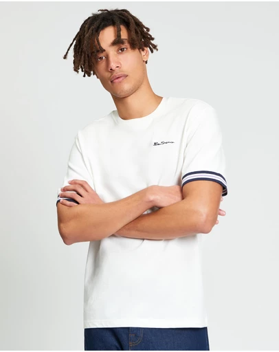 Ben Sherman - Pique Tipped Tee