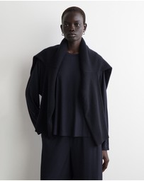 COS - Fluid Jersey Long-Sleeve Top