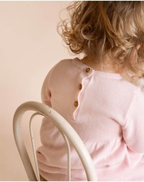 Bebe by Minihaha - Charlie Organic Hand Embroidered Knit Dress - Babies