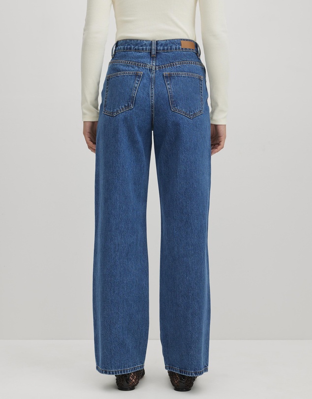 AERE - Mid Rise Drawcord Jeans