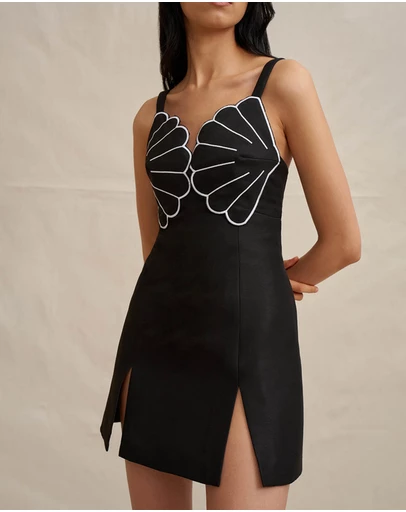 BY JOHNNY. - Kimora Shell Mini Dress