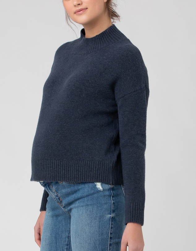 Ripe Maternity - Jade Crop Nursing Knit