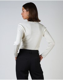 Lydan The Label - Tear Drop Neckline Knit