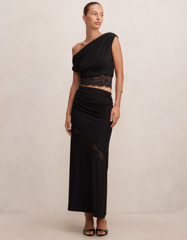 Forever New - Quinn Lace Maxi Skirt