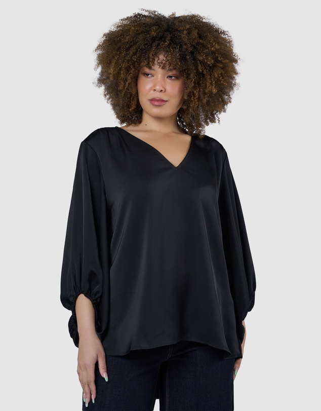 Pink Dusk by Curve Project - Lover Boy Blouse