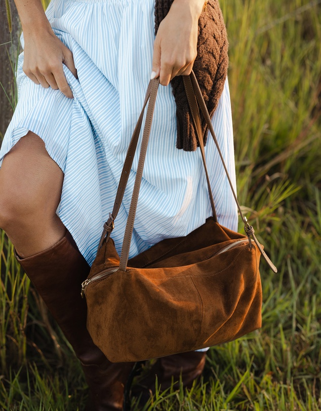 Louenhide - Marissa Suedette Shoulder Bag