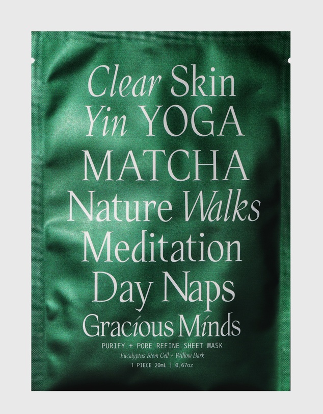 Gracious Minds - Purify and Pore Refine Sheet Mask
