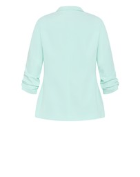 City Chic - Plus size Abbie Blazer - spearmint