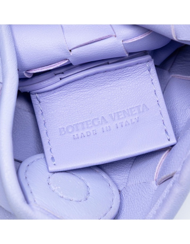 Pre-Loved by Azura Reborn - Pre-Loved Baby Lambskin Intrecciato Sardine Bag
