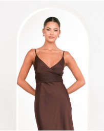 Pilgrim - Yara Wrap Neck Maxi Dress