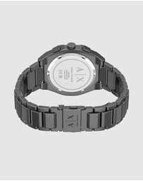 Armani Exchange - Gun-Metal Chronograph Watch