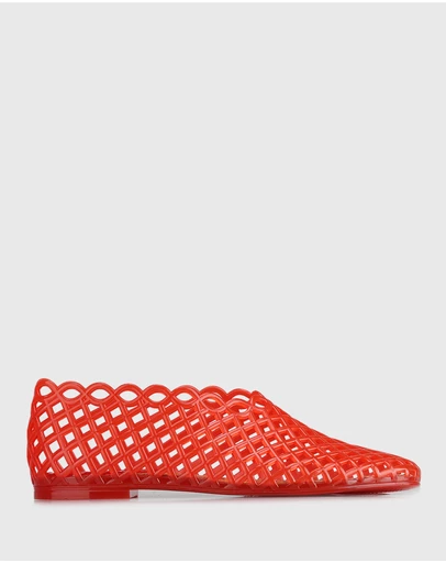 Betts - Greece Jelly Mesh Ballet Flats
