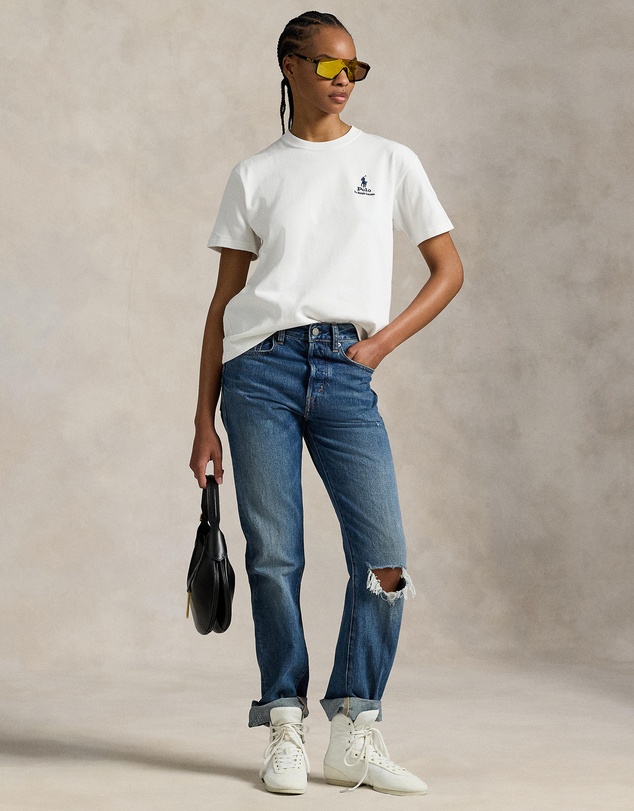 Polo Ralph Lauren - Logo Cotton Jersey Tee - ICONIC EXCLUSIVE