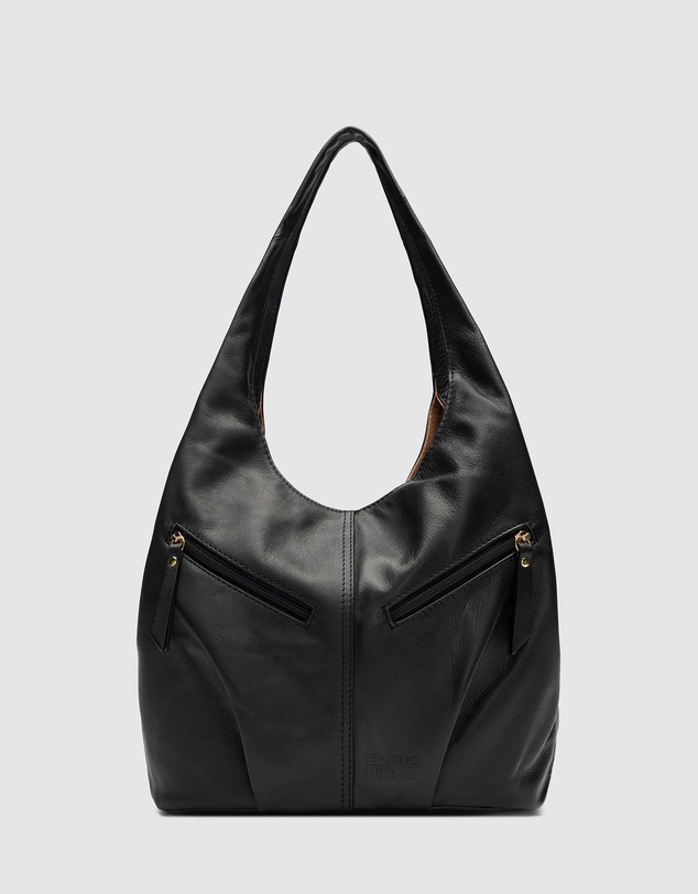 Florence - Catalina Black Hobo Bag