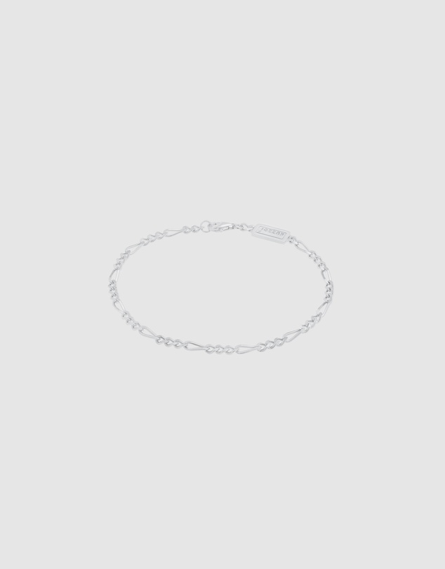 Kuzzoi - ICONIC EXCLUSIVE - Classic Figaro Chain Bracelet in 925 Sterling Silver