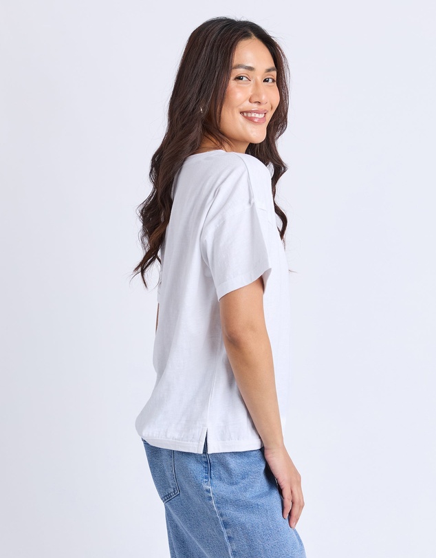 Foxwood - Marley Tee White