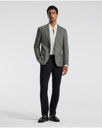 Calibre - Gridmesh Blazer Basalt