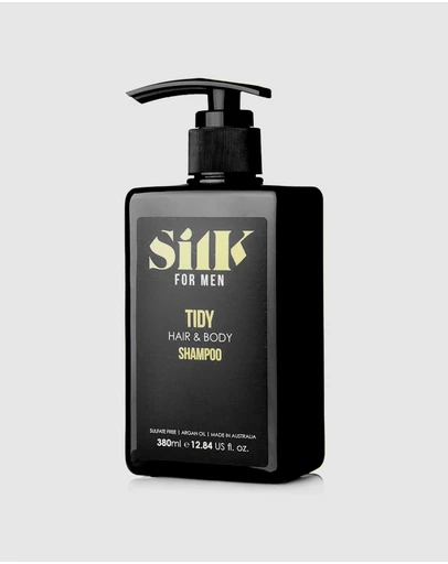 Silk Oil of Morocco - Silk For Men Hair and Body Shampoo - Tidy