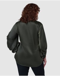 Pink Dusk by Curve Project - Lover Boy Blouse