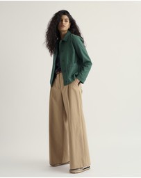 Seasalt - Seasalt Cornwall Green Carnon Downs Jacket