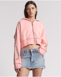 ONE TEASPOON - Blue Tobacco Junkyard Relaxed Denim Mini Skirt