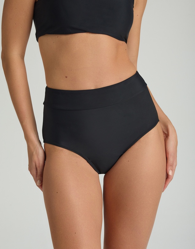 Modibodi - Swimwear Period Hi-Waist Brief Light Absorbency Black 2Pack