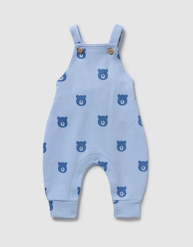 Wilson & Frenchy - Organic Waffle Overalls - Babies