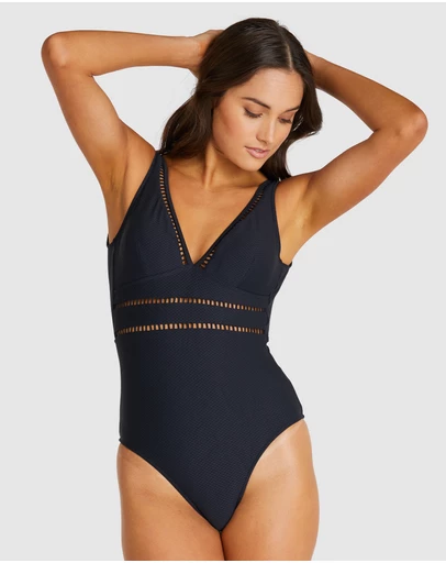 Baku Swimwear - Rococco Longline One piece Swimsuit