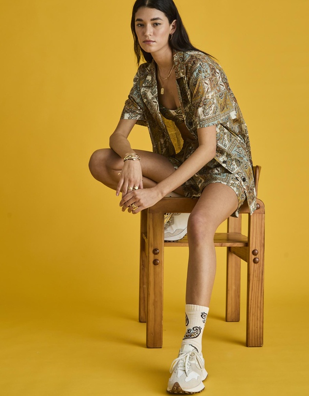 The Upside - Vadella Andie Paisley Shirt