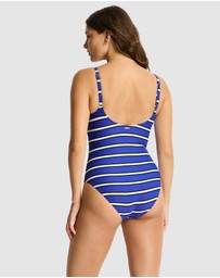 Sea Level Australia - Voyage Cross Front Scoop Back One Piece